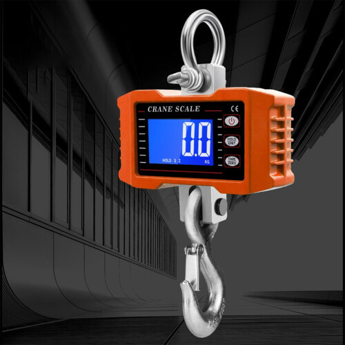 Digital Hook Scale 1000 kg LCD Display for Industrial Use 1