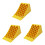 Wheel Chocks Heavy Duty 3 pcs 16x18x39 cm 4