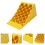 Wheel Chocks Heavy Duty 3 pcs 16x18x39 cm 2