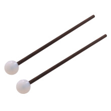 Glockenspiel Drum with Handle and Soft Rubber Mallets 1 Pair