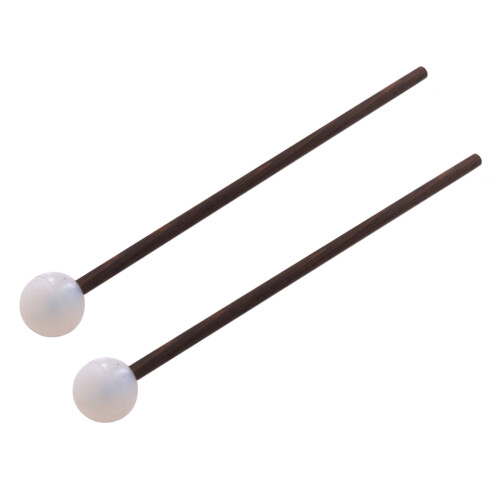 Glockenspiel Drum with Handle and Soft Rubber Mallets 1 Pair