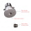 Ultrasonic Piezoelectric Transducer Cleaner 100W 5