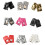 Fingerless Motorcycle Gloves PU Leather Punk Style 6