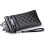 Women's Foldable Eyeglass Case with Adjustable Strap and 4