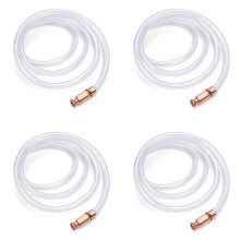 4x Multifunctional Liquid Siphon, Gas Siphon Hose Pump for Gasoline Fuel Water Transfer, Self Priming Hose (2.5m)