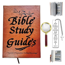 Bible Study Guide and Devotional Journal 66 Pages