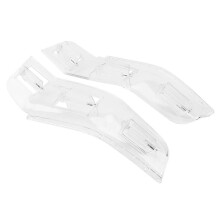 Motorcycle Guard Wind Deflector Side Protector Windshield Cover for Gold Wing GL1800 F6B 2001-2017(B)