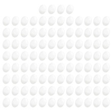 Size Acrylic Round Mirror Adhesive Small Round Mirror Circles Mirror Tiles for Crafts (100PCS, 2 Inch)