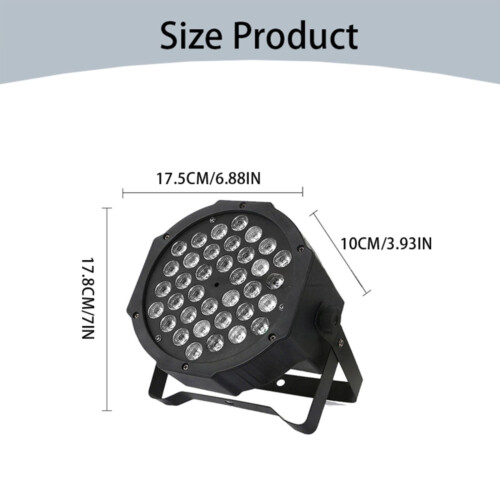 36-LED Stage Light with 9 Modes Remote and DMX Control 2