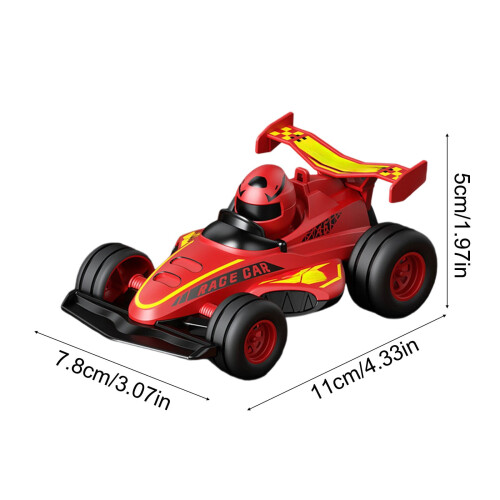 Magnetic Racing Car Toy for Kids Red 2