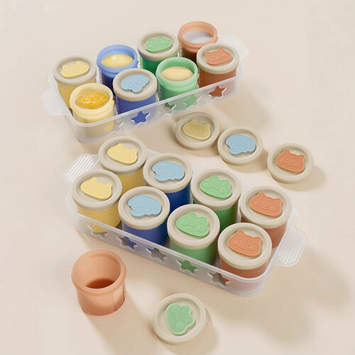 Silicone Baby Food Storage Tray with Multiple Compartments 2