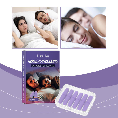 Sleep Earplugs for Office Study and Bedtime Noise Isolation 2