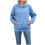 Women's Oversized Hoodie Solid Long Sleeve Pullover 1