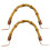 Bamboo Teapot Handle Replacement 2 Pieces 1