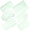 Geometric Stencils Circle Template Architectural Drawing Set 1
