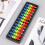 Plastic Abacus Arithmetic Tool 13 Columns Colorful 6