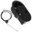 Ibasenice Aluminum Recliner Pull Cable Black 1