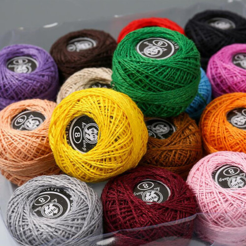 XiYing Artificial Silk Embroidery Thread Set 16 Spools 2