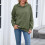 Women's Oversized Hoodie Solid Long Sleeve Kangaroo Pocket 3