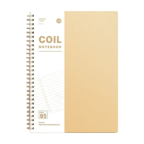 Spiral Notebook Soft Cover 120 Pages 9.8 x 7 Inches 2