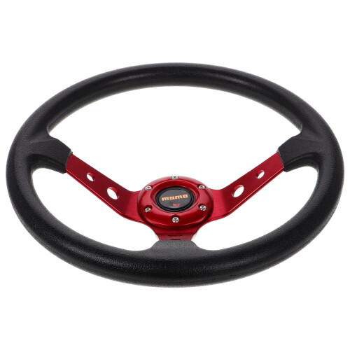 Universal Racing Steering Wheel 14 Inch PU Red