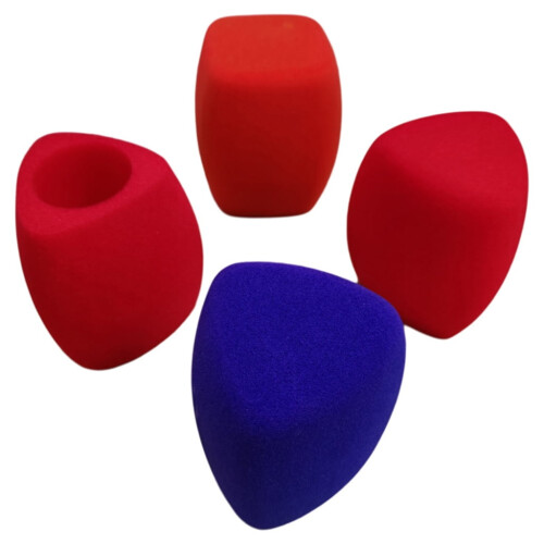 Triangular Microphone Sponge Cover for Acoustic Isolation 2