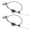 Recliner Lever D-Ring Aluminum Alloy 2 pcs 2