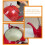 Vintage enamel tea kettle red 20x16 cm 2