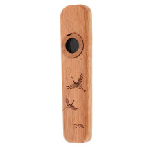 Woo-flute Kazoo Wooden Instrument for Children 10.5x2.4x0.7
