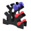 Dumbbell Rack 3-Tier Compact Weight Tower Stand 6