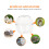Chinchilla Dust Bath Plastic Sand Bath Supplies 1 Pack 4