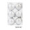 Christmas Tree Balls Beige 6pcs 3