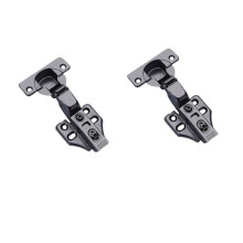 Verdecktes Scharnier Soft Close, hydraulisches Scharnier für dicke Türen (2er-Pack)