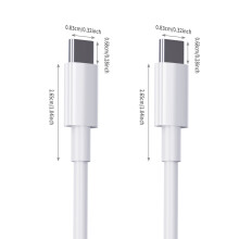 3M Schnellladekabel, 2er-Pack USB C auf USB C Kabel PD 60W