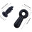 100 pezzi clip per supporto cornice con viti Black 5