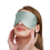 Oční maska z hedvábí 22 Momme Green 1