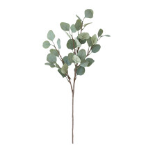 Artificial Eucalyptus Stems Green 6 Pcs 27.56 Inch