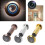 Door Peephole 200 Degree Wide View Privacy Viewer 16mm 3