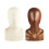 Professional Hat and Wig Display Mannequin Head with Wood 5