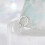 CZ Nose Hoop Ring 20G Hinged Clicker Segment 7
