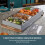 Cooks Professional Cooks Professional 5 Section Buffet Warmer | 9.6L | Nordic Grey 2