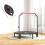 48" Foldable Mini Fitness Trampoline, with Adjustable Foam Handle, Pink 5