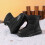 Children's Snow Boots Solid Color Warm High-Top Winter 6
