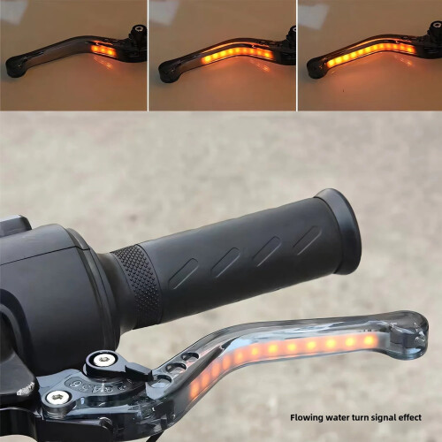 Motorcycle Brake Lever LED Signal Light with Adjustable 2