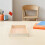 Wooden Sandbox for Toddlers Light Yellow 4