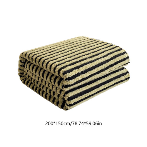 Cozy Polyester Blanket Green 150x200cm 2