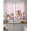 Pink Pumpkin Squirrel Voile Curtains 52x63 in, Light 4