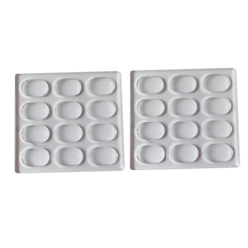 2X Clear Polycarbonate Dacquoise Cake Mold Oval Dakovaz Macaron Mould Cake Decorating Tool Bakeware 1