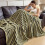 Cozy Polyester Blanket Green 150x200cm 5