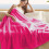Extra Large Soft Warm Textured Plush Throw Blanket 6
